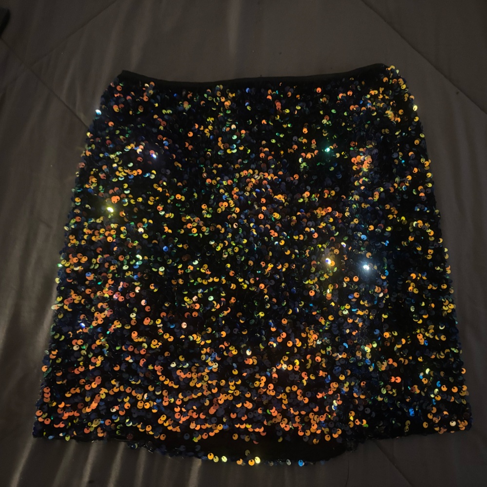 Black sequin mini skirt — Party/Clubwear✨